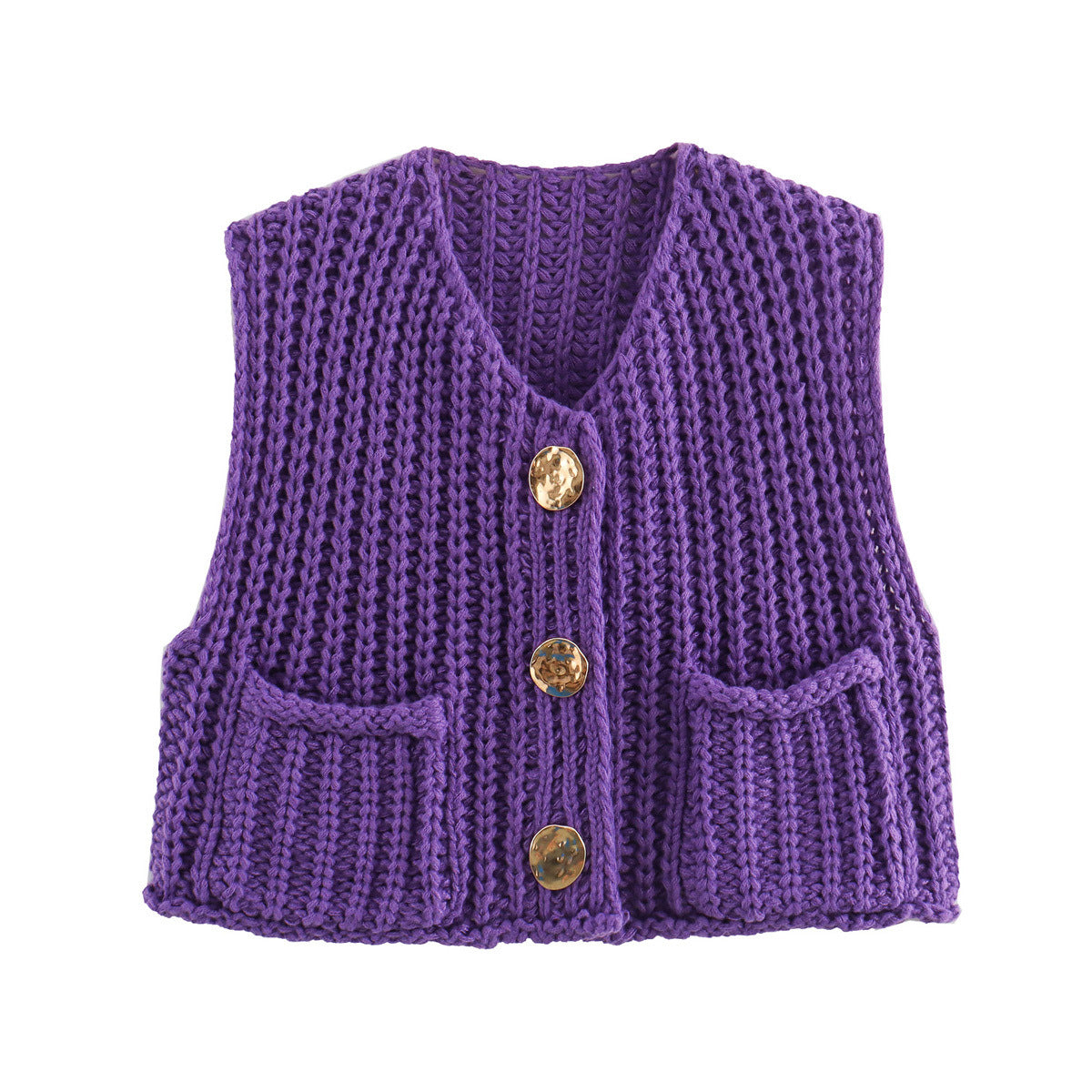 Gilet maglione corto