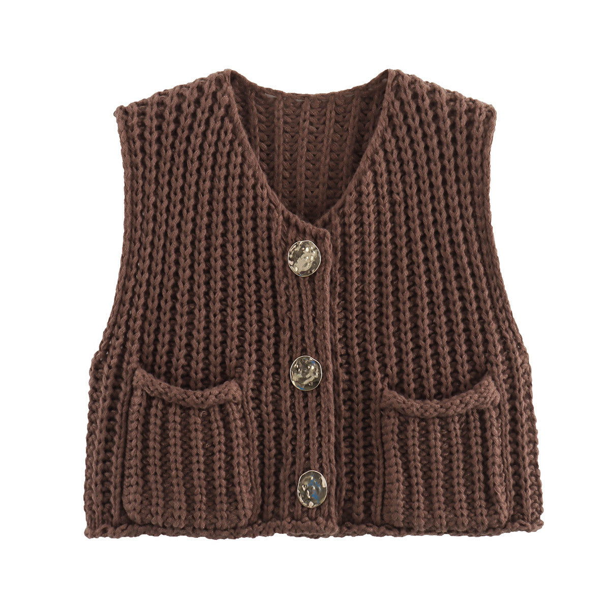 Gilet maglione corto